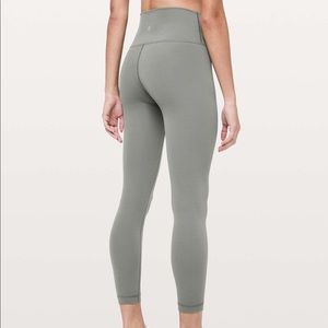Lululemon Wunder Under Grey Sage “25”